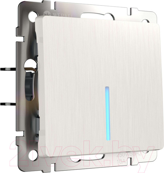 Изображение товара Выключатель Werkel W1112113 (перламутр рифленый)