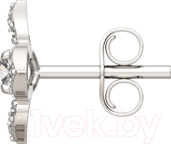 Изображение товара Серьги из серебра ZORKA 03101113.ZZ (с фианитами)