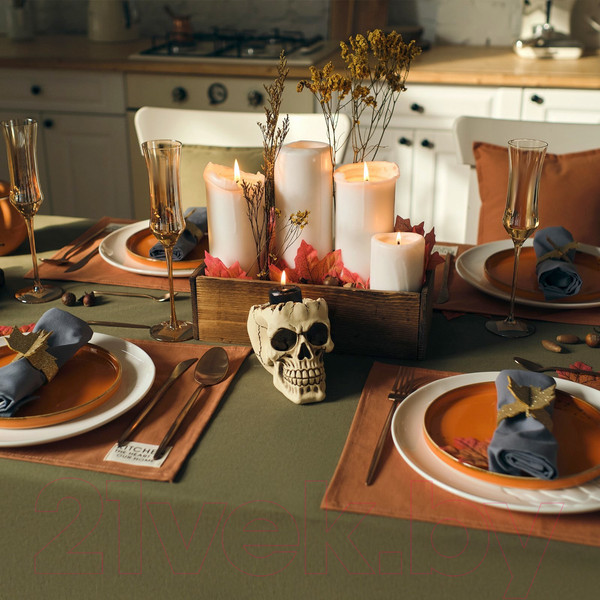 Изображение товара Скатерть Этель Kitchen / 7866034 (зеленый)