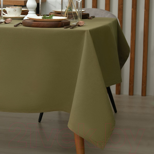 Изображение товара Скатерть Этель Kitchen / 7866034 (зеленый)