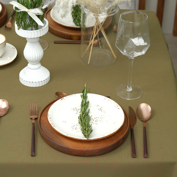 Изображение товара Скатерть Этель Kitchen / 7866034 (зеленый)