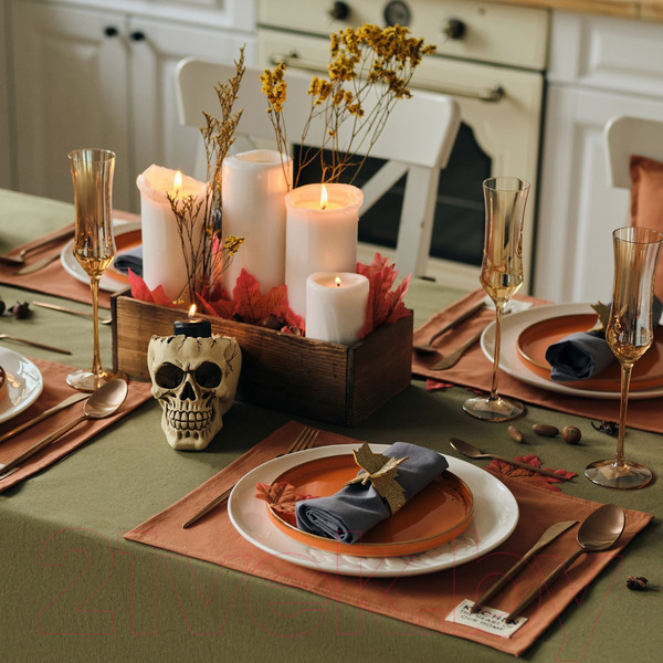 Изображение товара Скатерть Этель Kitchen / 7866034 (зеленый)