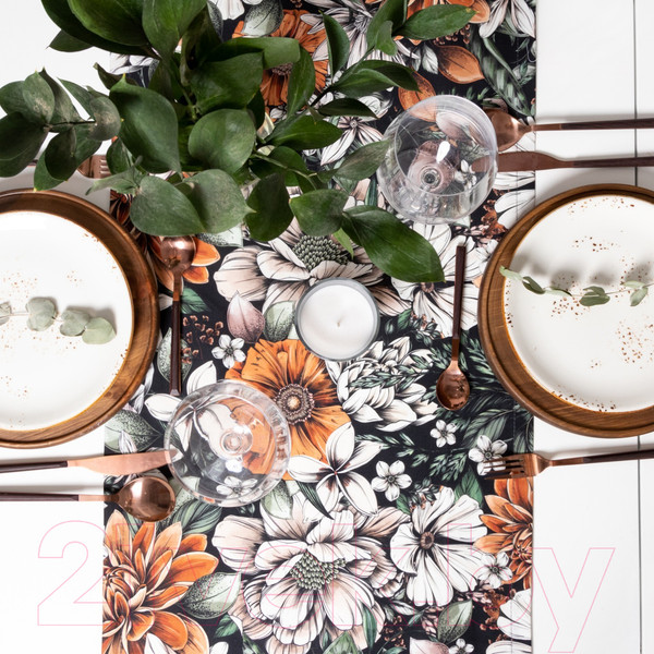 Изображение товара Дорожка на стол Этель Meadow Flower / 7560476 (40x146)