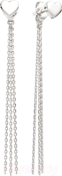 Изображение товара Серьги из серебра ZORKA 0300260.ZZ