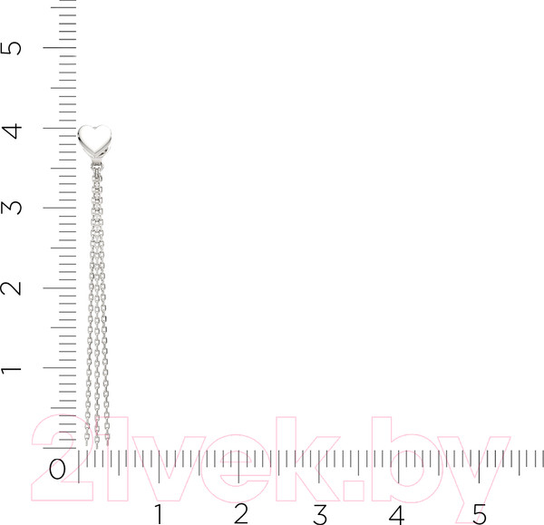 Изображение товара Серьги из серебра ZORKA 0300260.ZZ