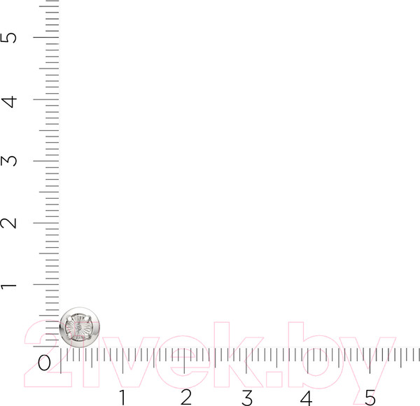 Изображение товара Серьги из серебра ZORKA 03D0066.ZZ (с бриллиантами)