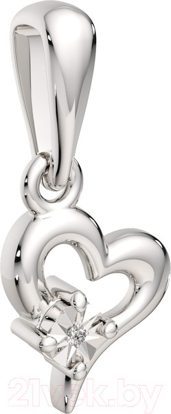 Изображение товара Подвеска из серебра ZORKA 04D0124 (с бриллиантом)
