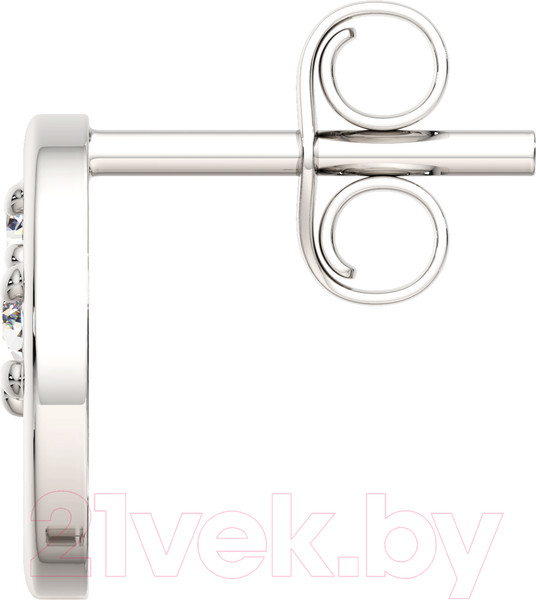 Изображение товара Серьги из серебра ZORKA 03101126.ZZ (с фианитами)