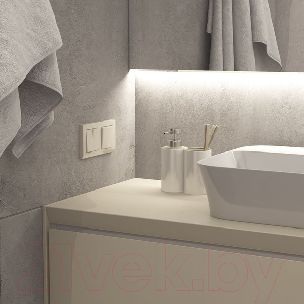 Изображение товара Выключатель Werkel W1120062 (айвори матовый)