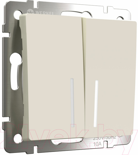 Изображение товара Выключатель Werkel W1120162 (айвори матовый)