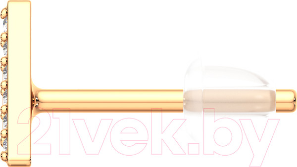 Изображение товара Серьги из розового золота ZORKA 310479S.9K.R (с фианитами)