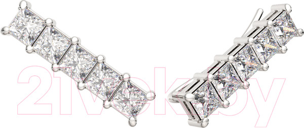 Изображение товара Серьги из серебра ZORKA 03101197 (с фианитами)