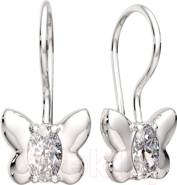 Изображение товара Серьги из серебра ZORKA 03101203.ZZ (с фианитами)
