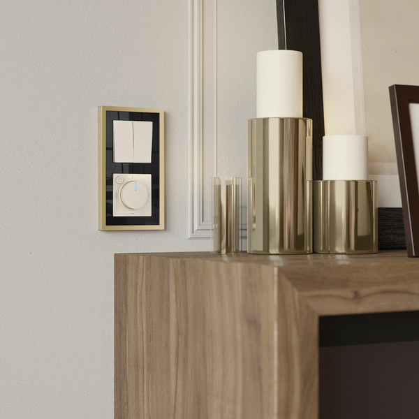 Изображение товара Терморегулятор для теплого пола Werkel W1151162 (айвори матовый)