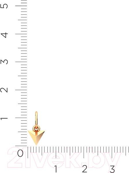 Изображение товара Подвеска из розового золота ZORKA 430099.9K.R