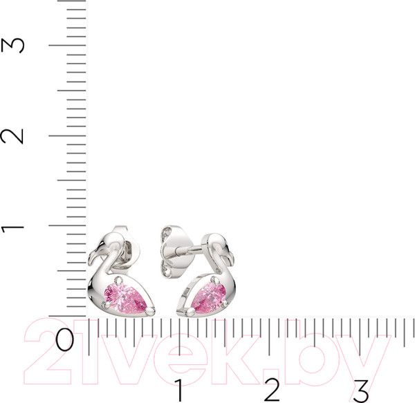 Изображение товара Серьги из серебра ZORKA 03101316 (с фианитами)