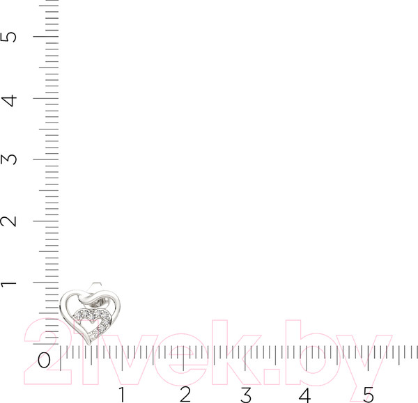 Изображение товара Серьги из серебра ZORKA 03101009.ZZ (с фианитами)