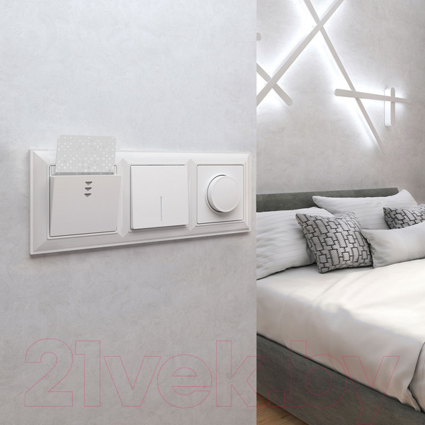 Изображение товара Выключатель Werkel W1153101 (белый)