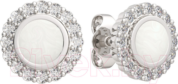 Изображение товара Серьги из серебра ZORKA 03101404.ZZ (с фианитами)