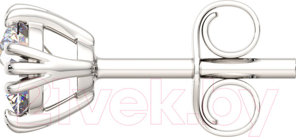 Изображение товара Серьги из серебра ZORKA 03101037.ZZ (с фианитами)