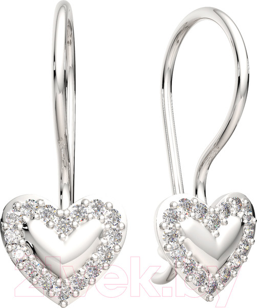 Изображение товара Серьги из серебра ZORKA 0310235 (с фианитами)