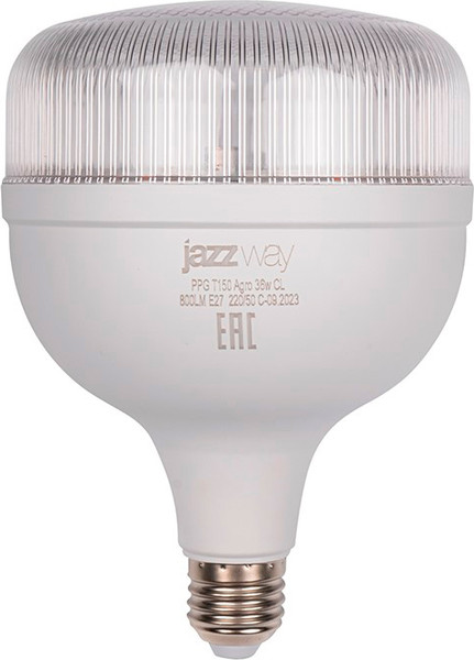 Изображение товара Лампа для растений JAZZway PPG T150 Agro 36Вт CL E27 (5050389)