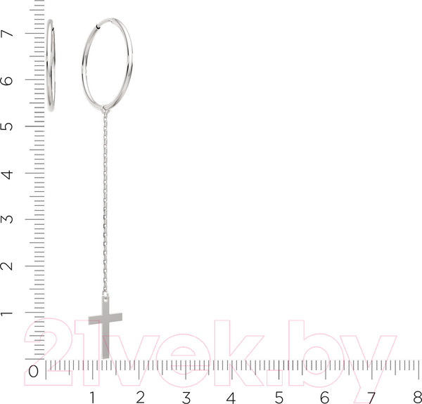 Изображение товара Серьги из серебра ZORKA 0390099