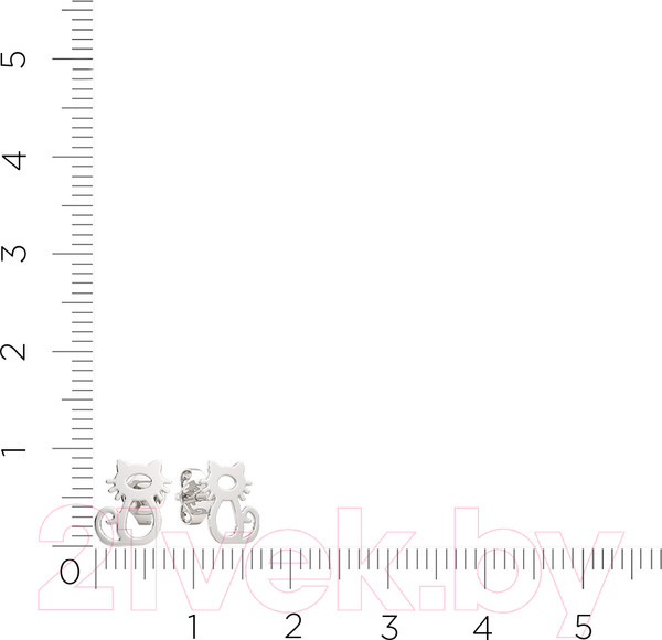 Изображение товара Серьги из серебра ZORKA 0390090.ZZ