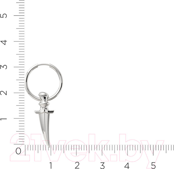 Изображение товара Серьги из серебра ZORKA 0390082