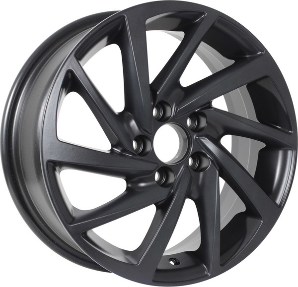 Литой диск KDW KD1530 15x6" 5x100мм DIA 57.1мм ET 38мм Black Painted — фото 3