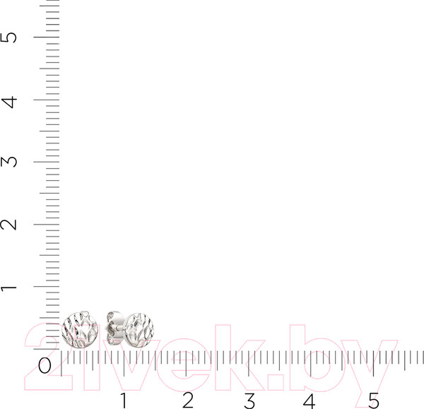 Изображение товара Серьги из серебра ZORKA 0300235