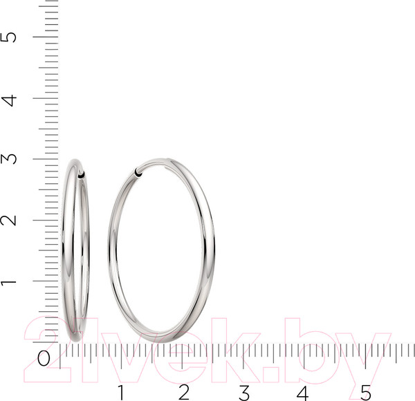 Изображение товара Серьги из серебра ZORKA 0361501/2