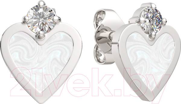 Изображение товара Серьги из серебра ZORKA 03101347 (с фианитами)