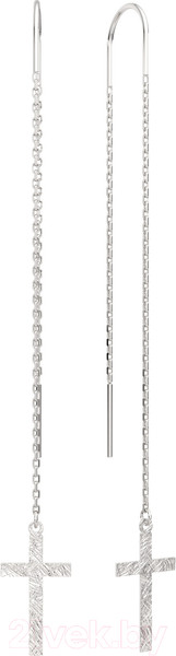 Изображение товара Серьги из серебра ZORKA 0390068.ZZ