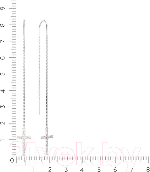 Изображение товара Серьги из серебра ZORKA 0390068.ZZ