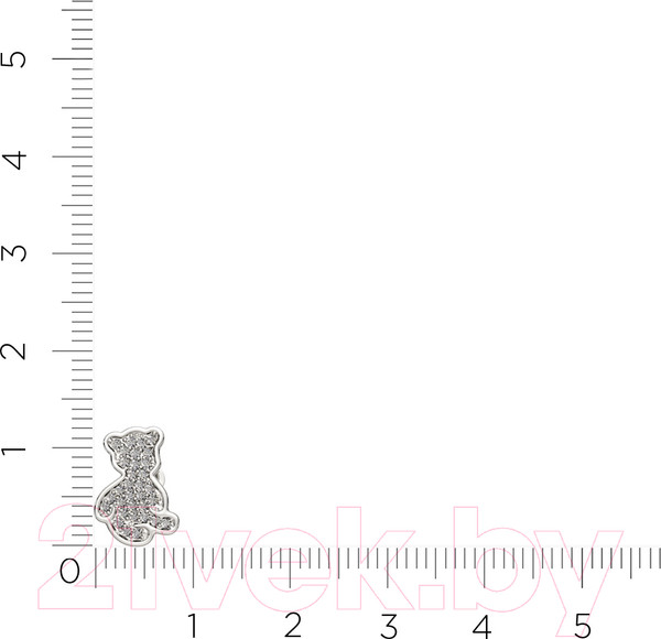 Изображение товара Серьги из серебра ZORKA 0310892 (с фианитами)