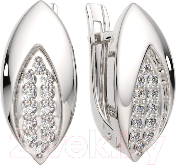 Изображение товара Серьги из серебра ZORKA 0310938.ZZ (с фианитами)