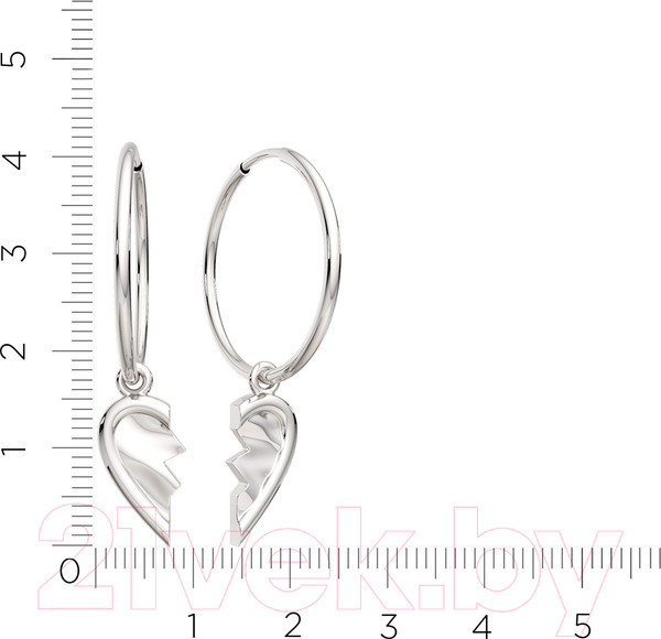 Изображение товара Серьги из серебра ZORKA 0390096