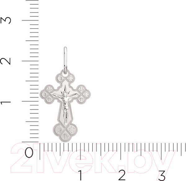 Изображение товара Крестик из серебра ZORKA 0430004.2.REL