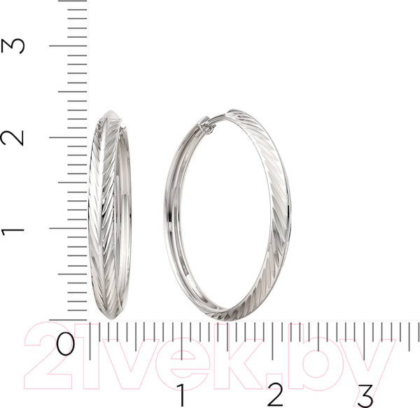 Изображение товара Серьги из серебра ZORKA 0380003/2