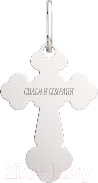 Изображение товара Крестик из серебра ZORKA 0430004.3.REL