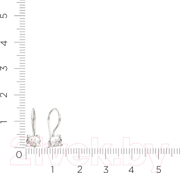 Изображение товара Серьги из серебра ZORKA 0300335.ZZ