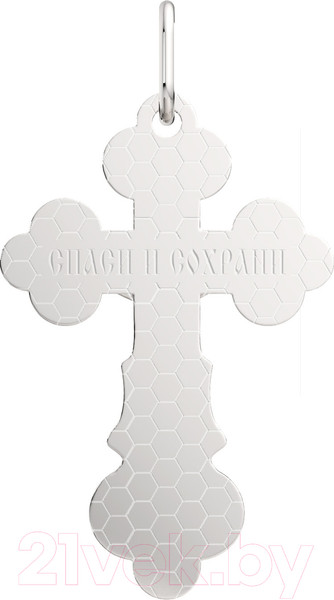 Изображение товара Крестик из серебра ZORKA 0430011.2.REL