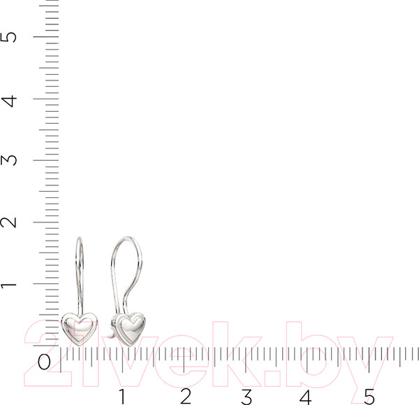 Изображение товара Серьги из серебра ZORKA 0300340.ZZ