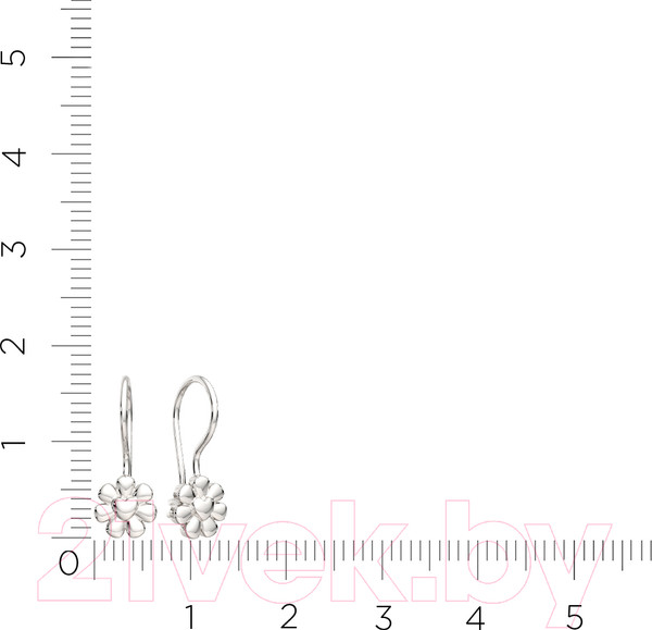 Изображение товара Серьги из серебра ZORKA 0300341.ZZ