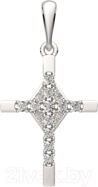 Изображение товара Крестик из серебра ZORKA 0440290.REL (с фианитами)