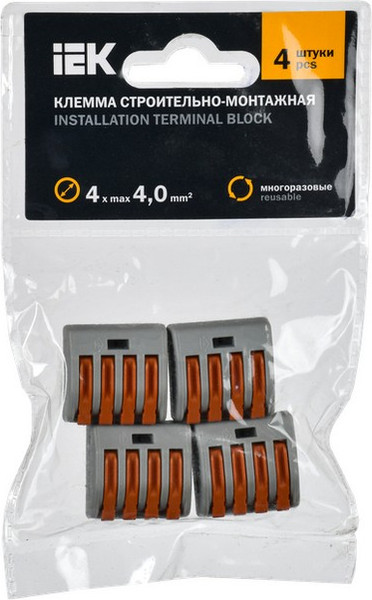 Изображение товара Набор клемм IEK UKZ20-414-004