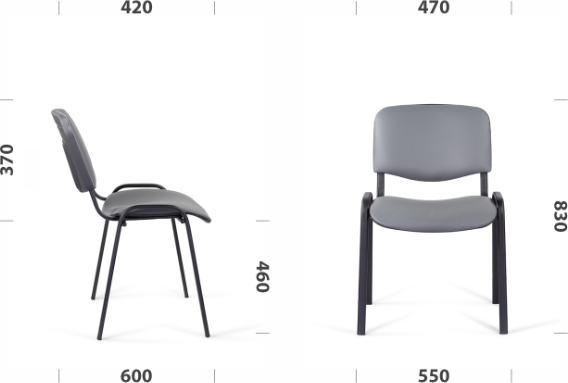 Изображение товара Стул офисный UTFC ИЗО BL (Z06 синий)