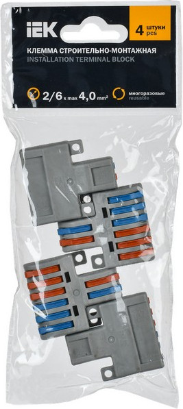 Изображение товара Набор клемм IEK UKZ20-4126-004