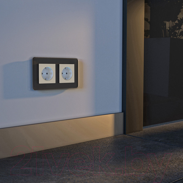 Изображение товара Розетка Werkel W1171462 (айвори матовый)